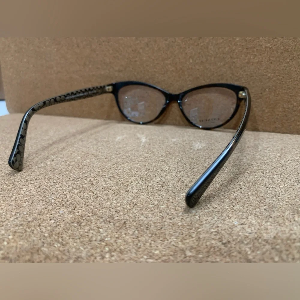 COACH Frames with “Demo” lenses